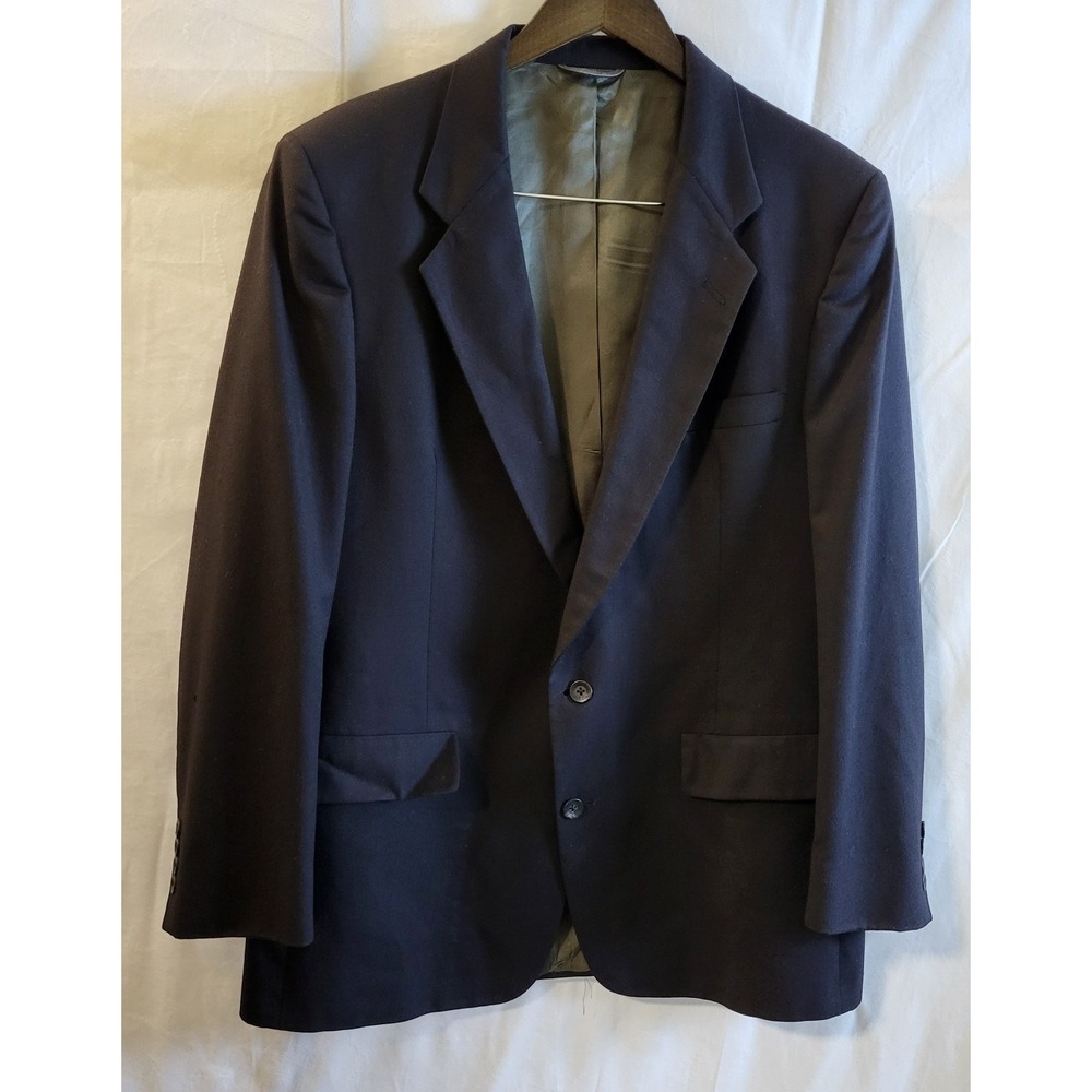 VTG.,CHRISTIAN DIOR  Men's Blazer, Brown, Pure Wool Size 44 R